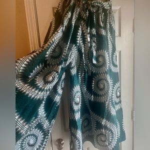 Ankara Pants Skirt Osfm. Nwot